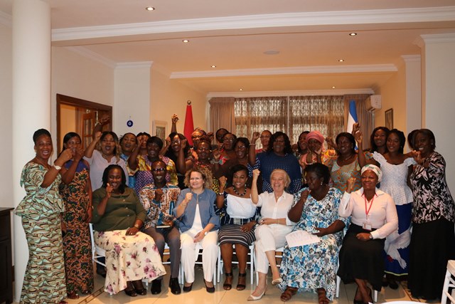 Participants at the Women to Win Elections Workshop